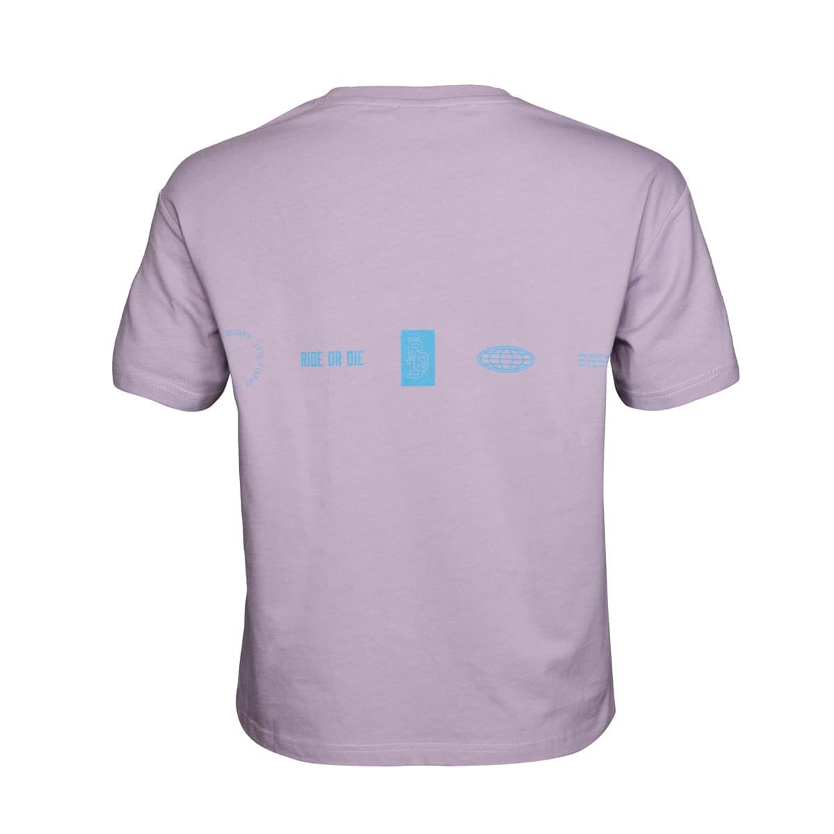 Camiseta bici mujer P-Lucky W Violeta 3/3