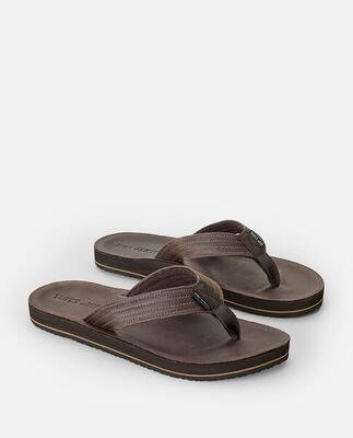Sandalen unisex surf revival cuir open toe - mocha