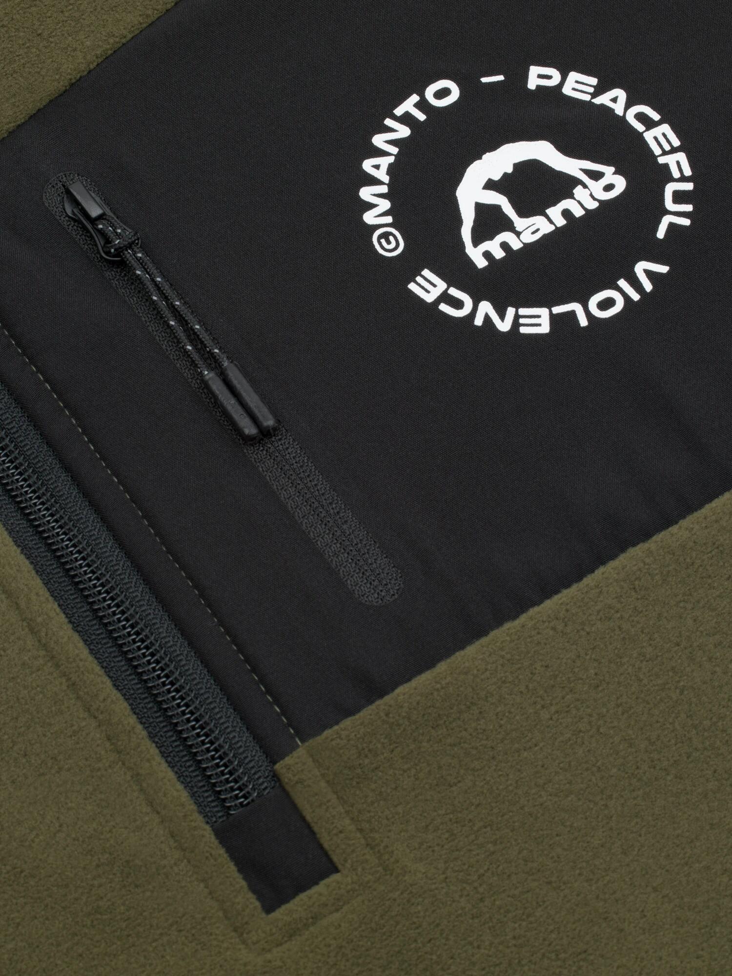 MANTO pullover CIRCLE khaki 4/5