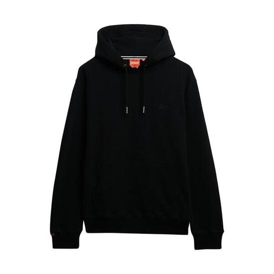 Sweat Noir Homme Superdry Essential Logo HB