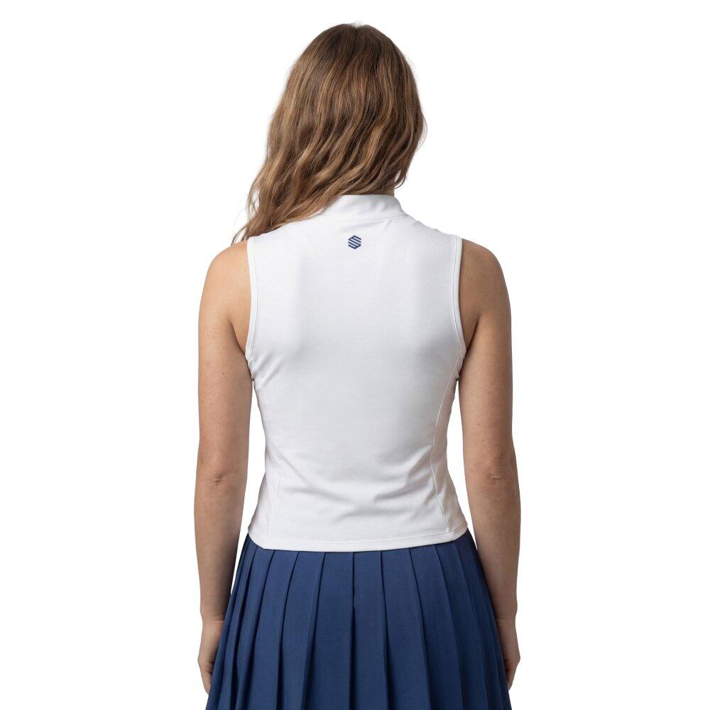 Top de ténis meio fecho mulher Rally-W White Branco 2/6