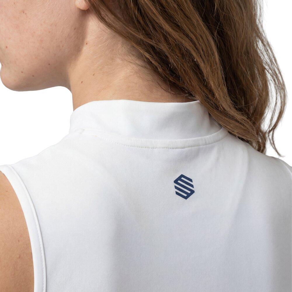 Top de ténis meio fecho mulher Rally-W White Branco 5/6