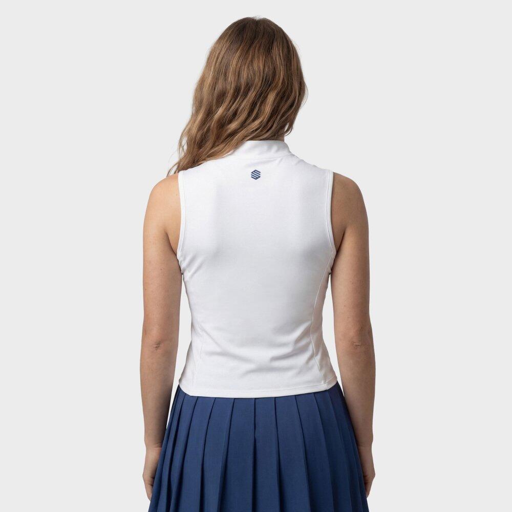 Top de ténis meio fecho mulher Rally-W White Branco 6/6