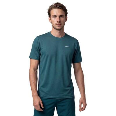 Heren tennis technisch shirt met korte mouwen lob green groen