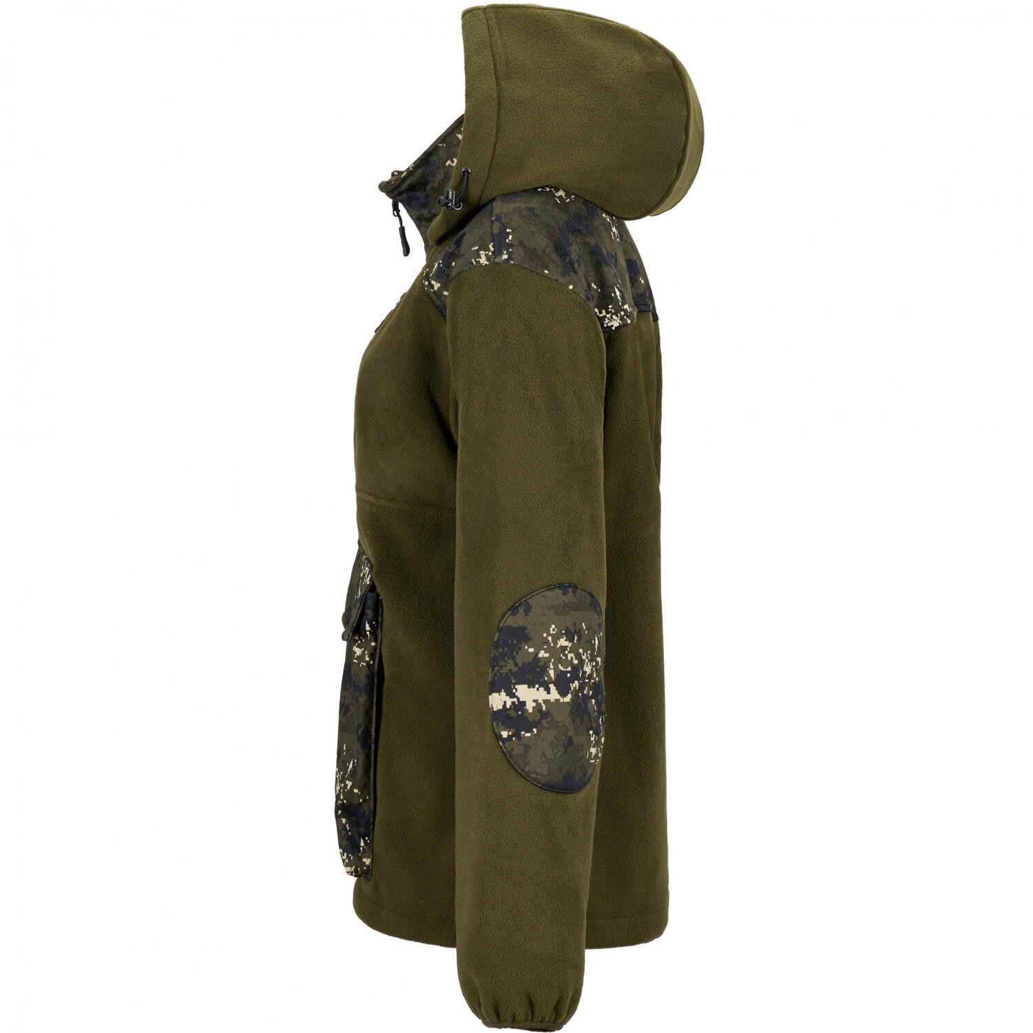 il Lago Sie Hybrid Hoodie Shawk Damen (phantomX/Oliv) Größe L 3/4