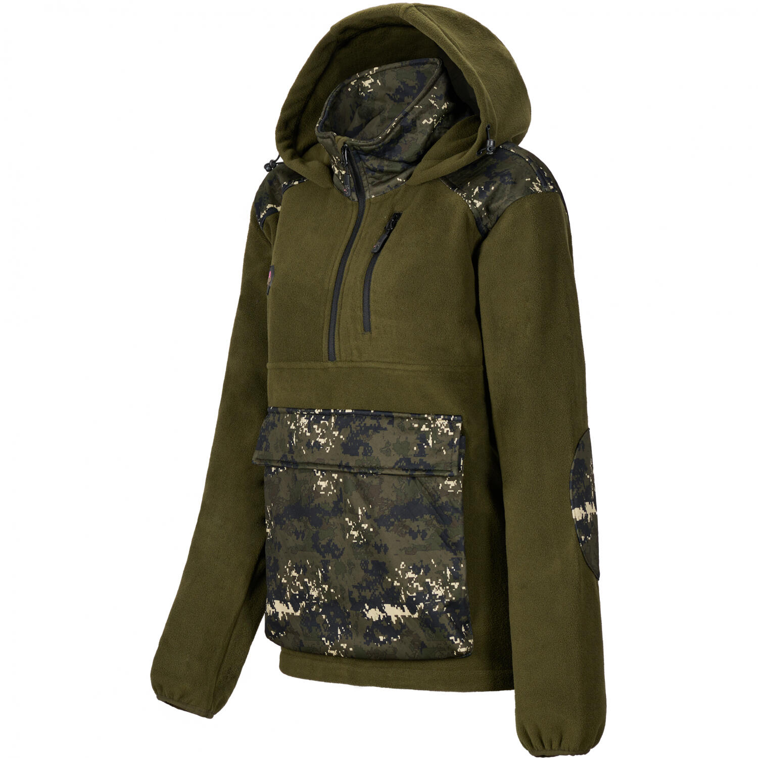 il Lago Sie Hybrid Hoodie Shawk Damen (phantomX/Oliv) Größe L 2/4