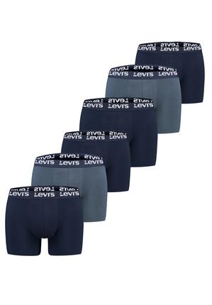 6 er Pack Herren Levis REPEAT LOGO BOXER Brief Boxershorts Unterwäsche Pants