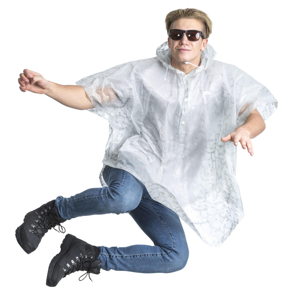 Poncho de pluie imperméable unisexe 4/4