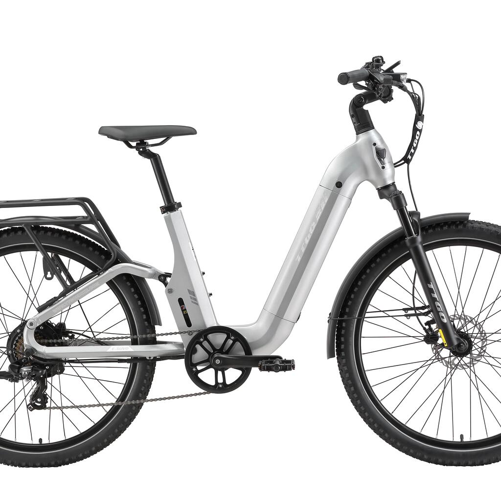 E-SUVO 27.5" electric bike, 48V, 250W, 70Nm, 120km range, 7-speed