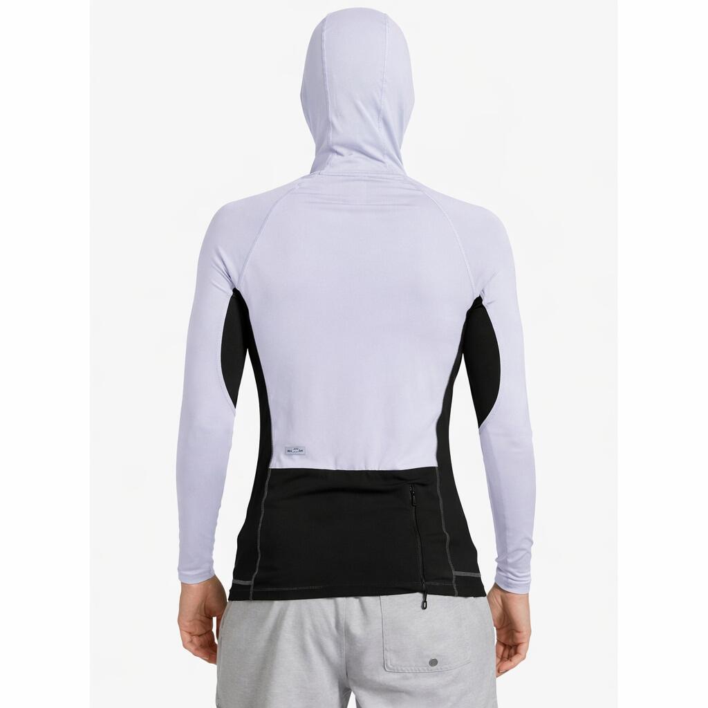 Koszulka Quiksilver z Kapturem Storm Tripper Hood LS Rash Guard White/Black 5/6