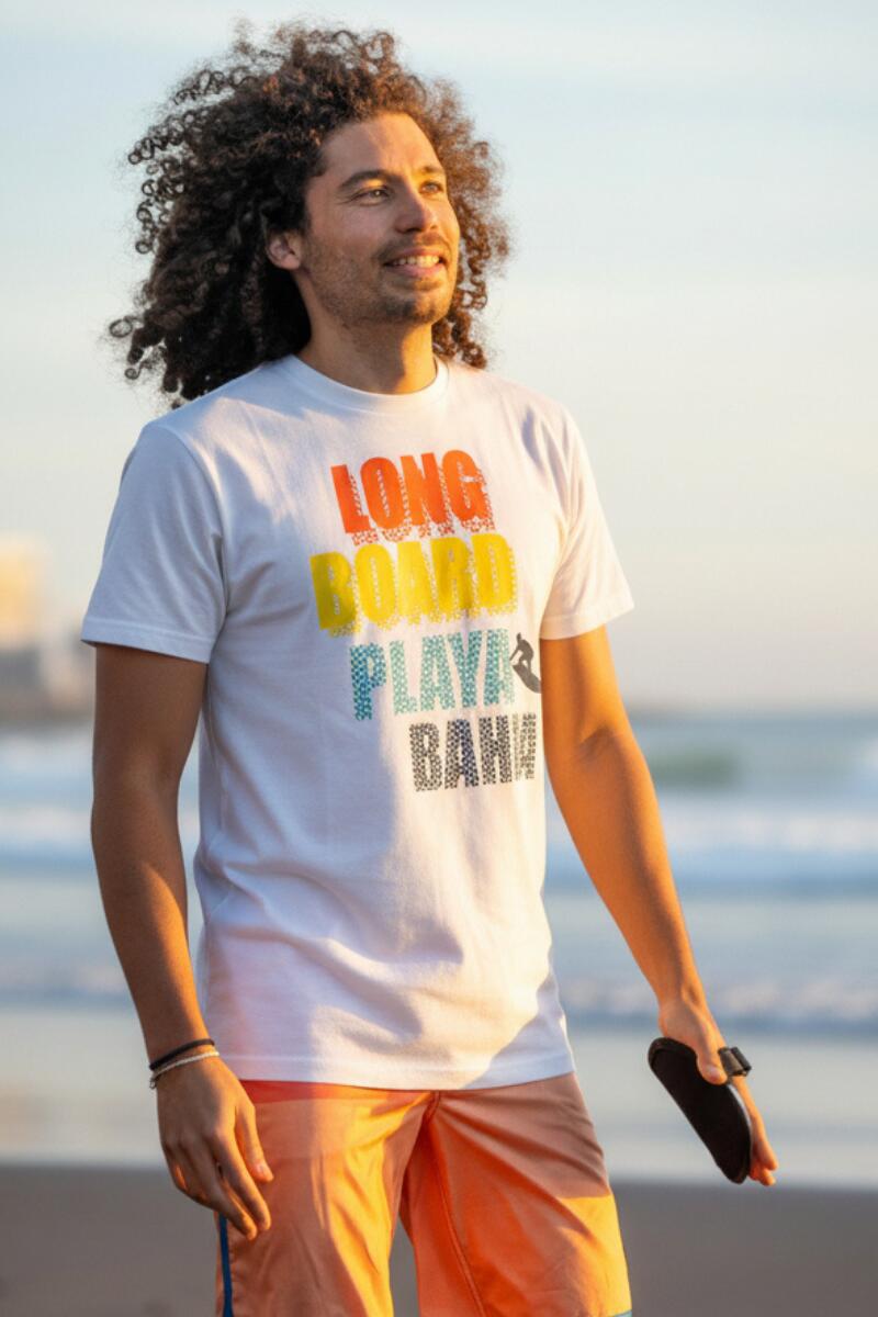 T-shirt homme blanc 1/5