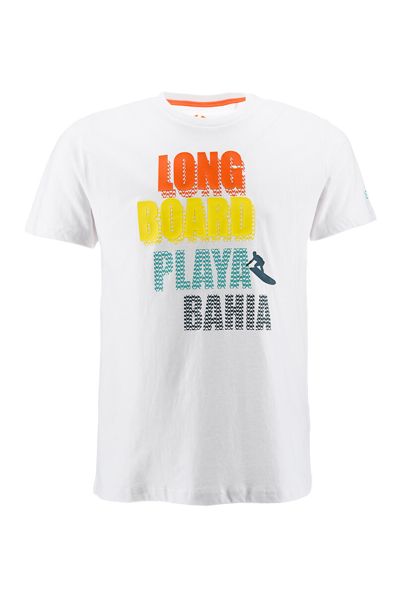 T-shirt homme blanc 2/5