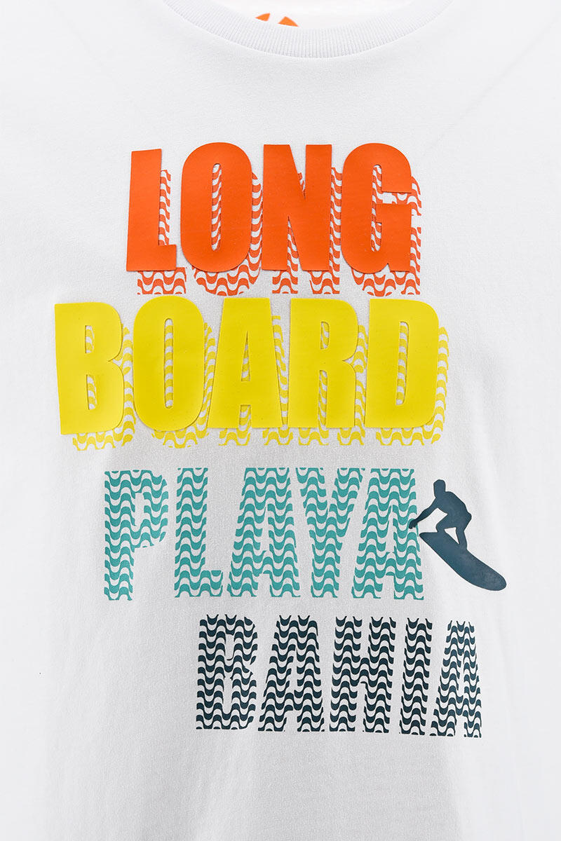 T-shirt homme blanc 4/5