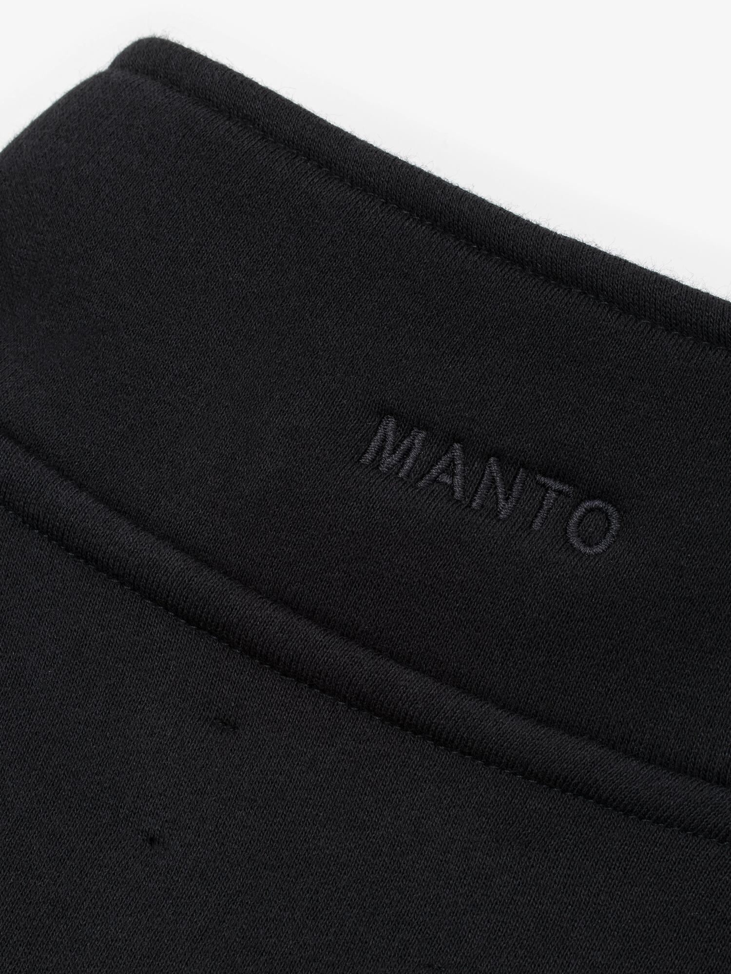 MANTO bluza CIRCLE czarna 5/5