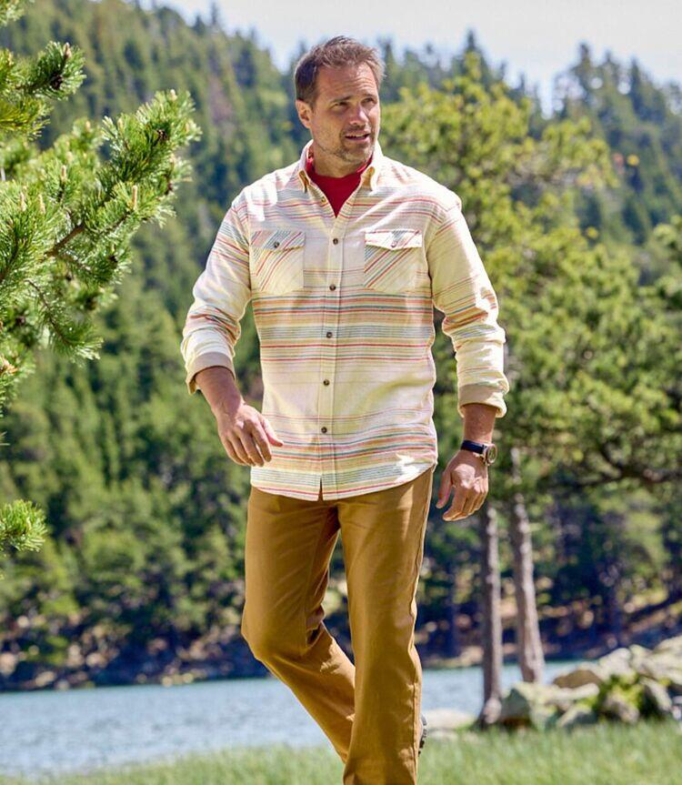 Chemise Flanelle Rayée  3/6