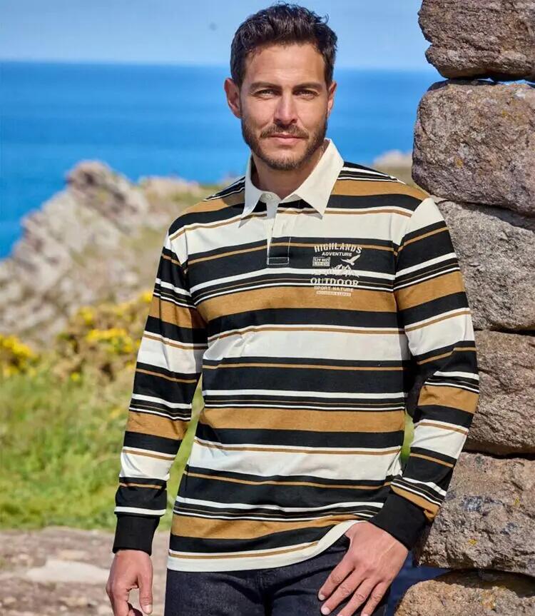 Poloshirt Rugby Sport Team 5/6