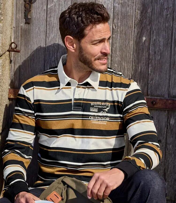 Poloshirt Rugby Sport Team 4/6
