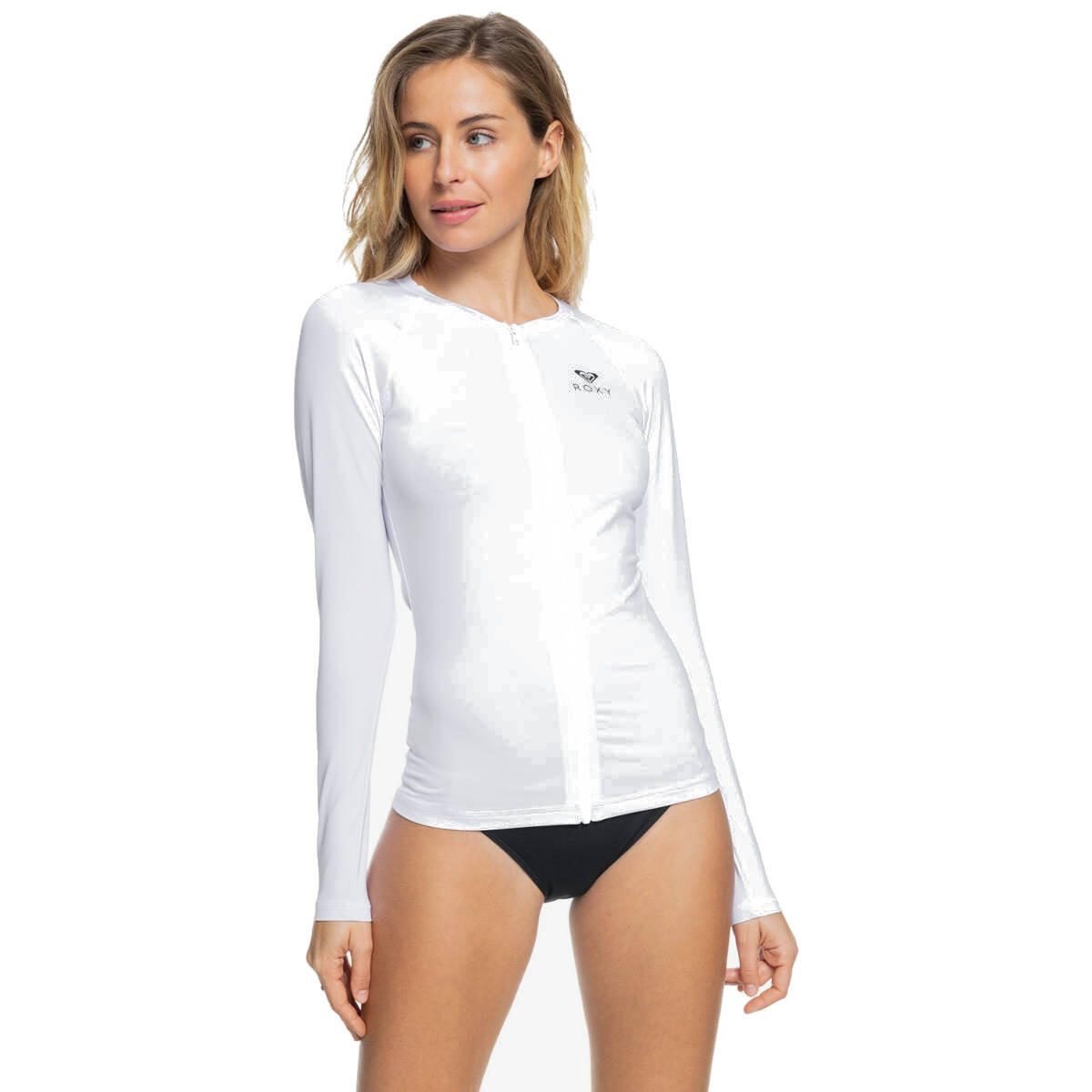 Koszullka Roxy z zamkiem i długim rękawem Essentials LS Zipped 2 7/7