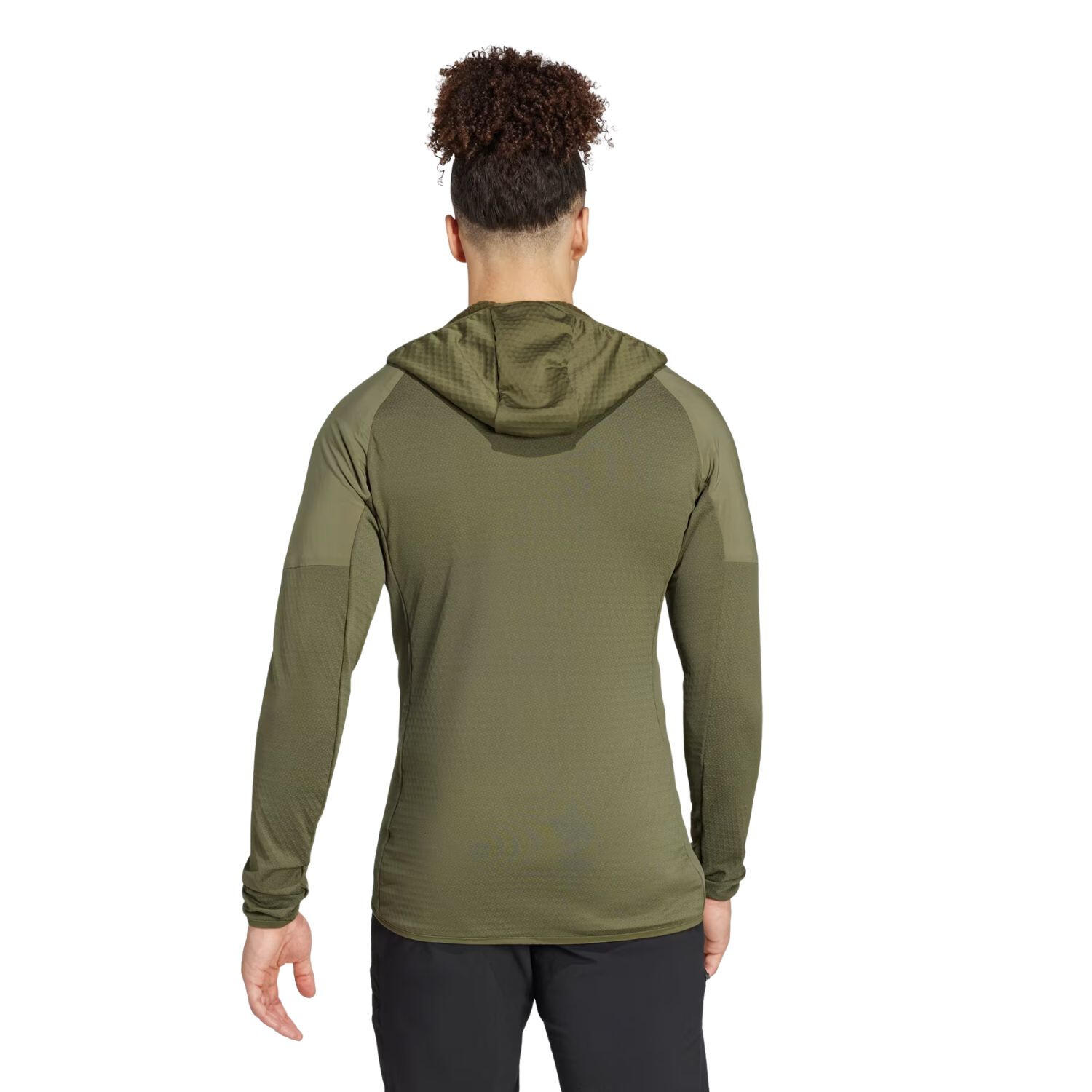 Kurtka trekkingowa męska Adidas Terrex Techrock Hooded Wind Fleece 2/6