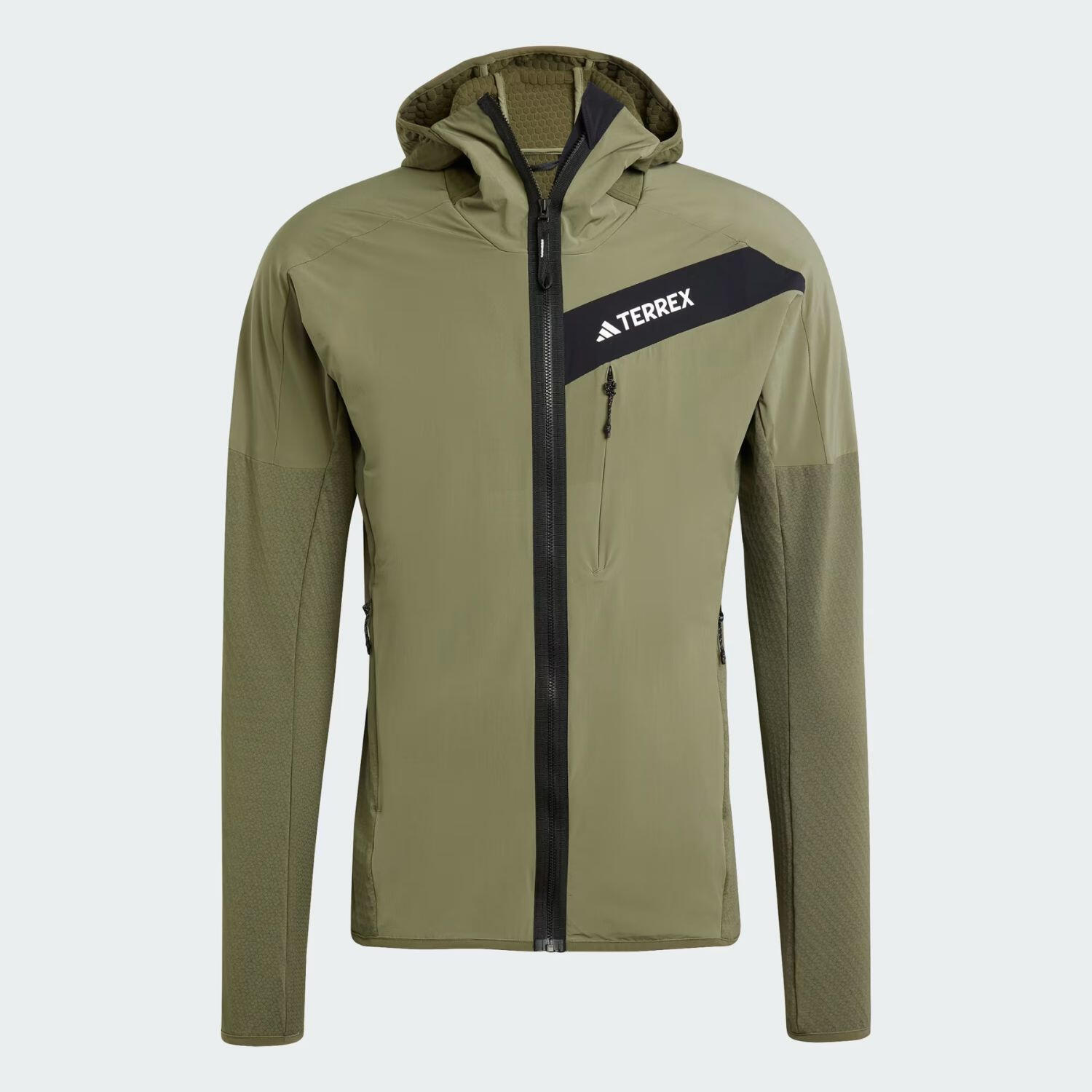Kurtka trekkingowa męska Adidas Terrex Techrock Hooded Wind Fleece 6/6