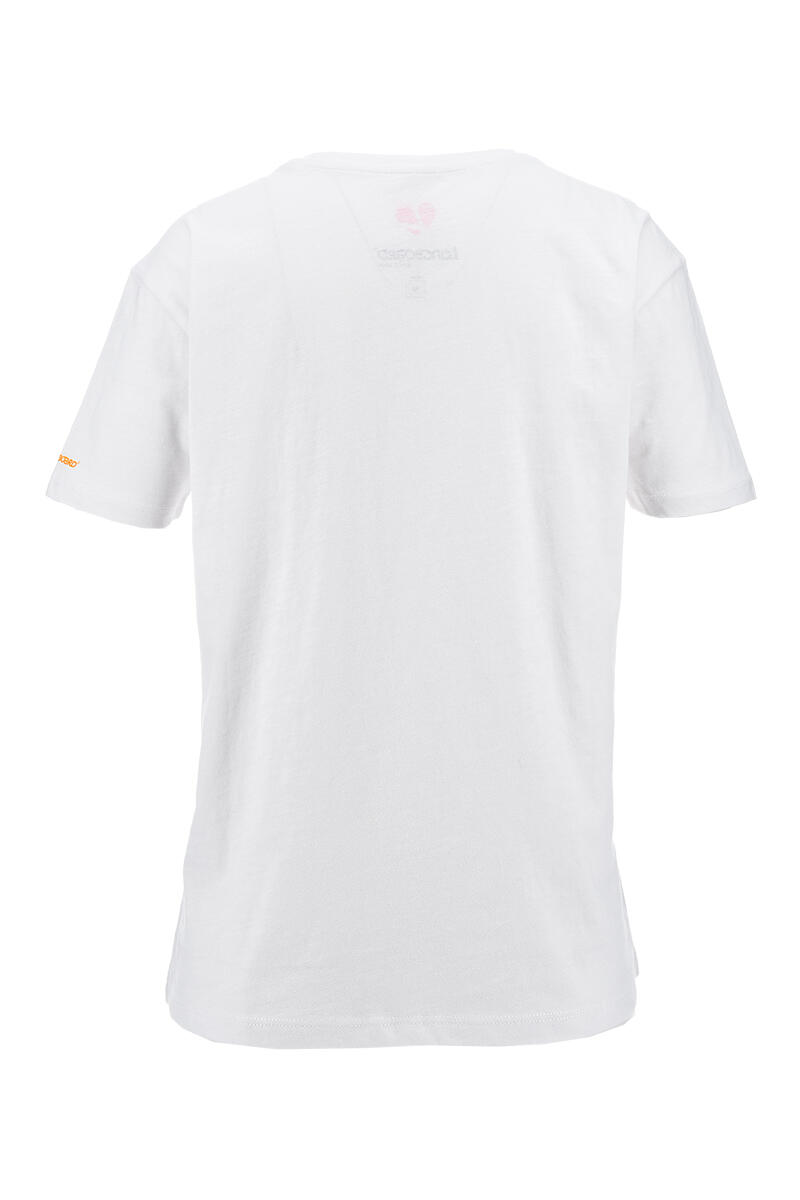 T-shirt femme blanc 3/5