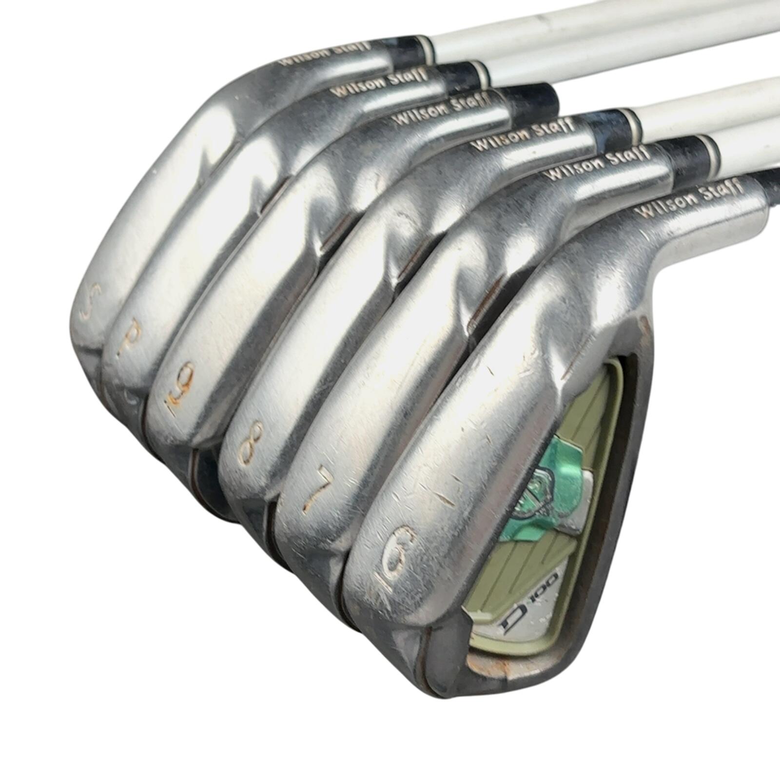 Wilson Staff D100 IJzerset / 6-PW+SW / Flex Ladies Grafiet 3/7