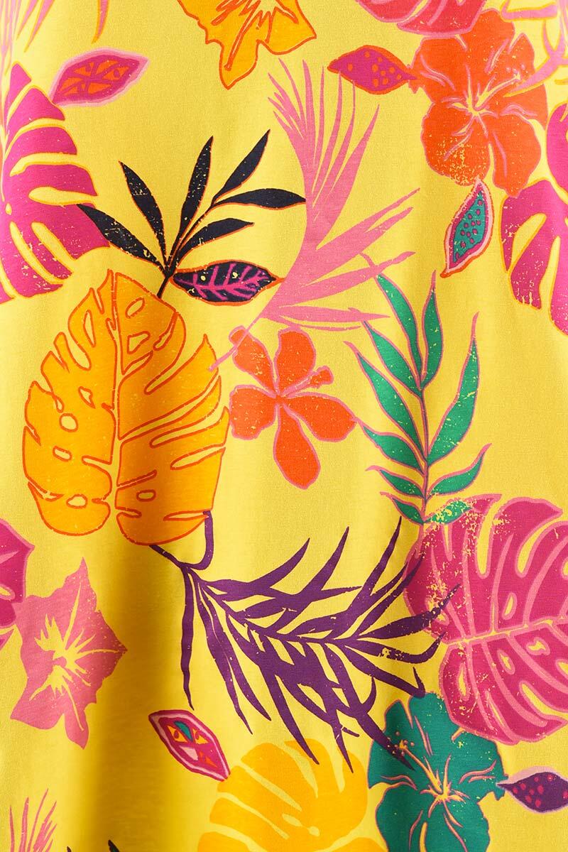 Robe femme jaune 4/4