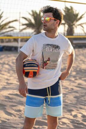 Short de Bain homme bleu