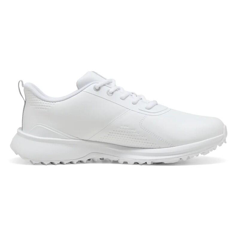 Sapatos de golfe Puma Fusion Grip 6 Evo brancos para homem 2/5