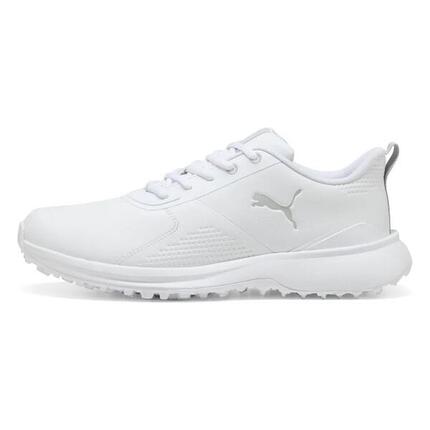 Chaussures de golf pour homme Puma Fusion Grip 6 Evo blanches