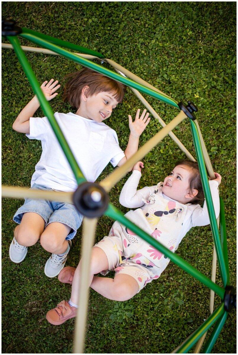 Dôme d'Escalade Jardin Aire de Jeux Acier Galvanisé Charge Max 350kg EN71 2/7