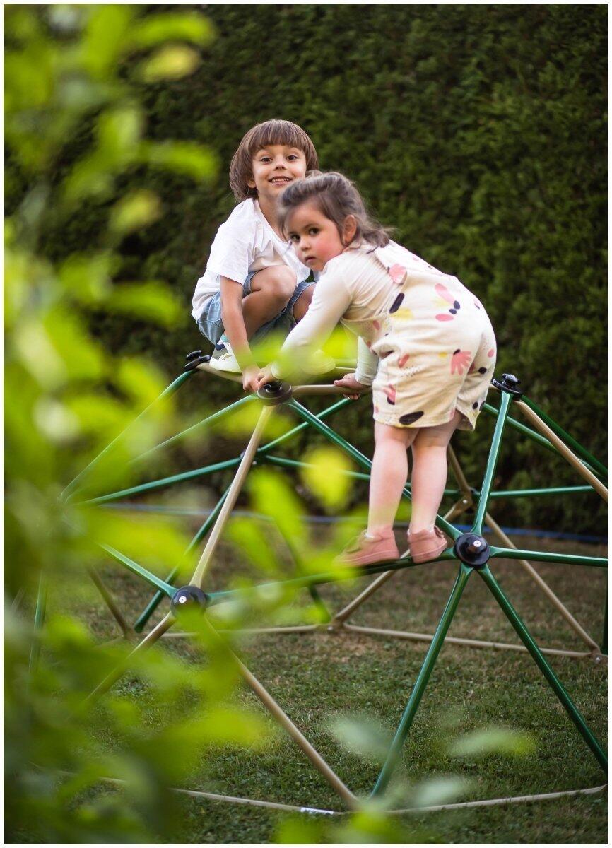 Dôme d'Escalade Jardin Aire de Jeux Acier Galvanisé Charge Max 350kg EN71 7/7