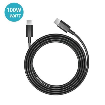 E-MARK 100W - Hochleistungs-USB-C-auf-USB-C-Kabel 100W (1m)