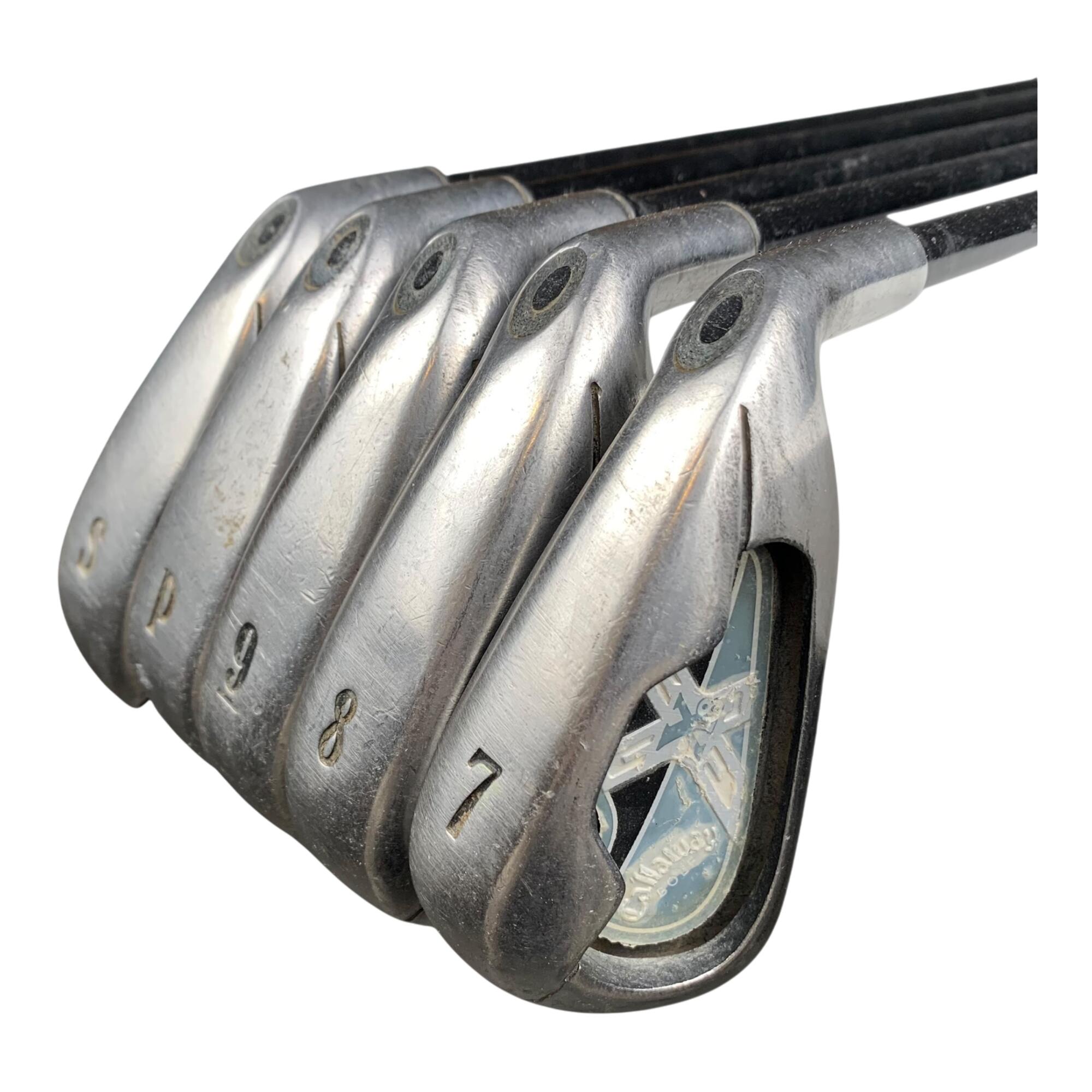 Callaway X-18 IJzerset / Flex Regular / 7-SW  / Grafiet 3/7