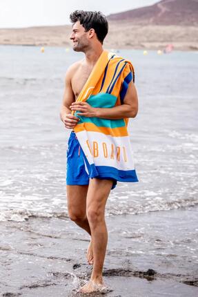 Serviettes de plage adulte corail