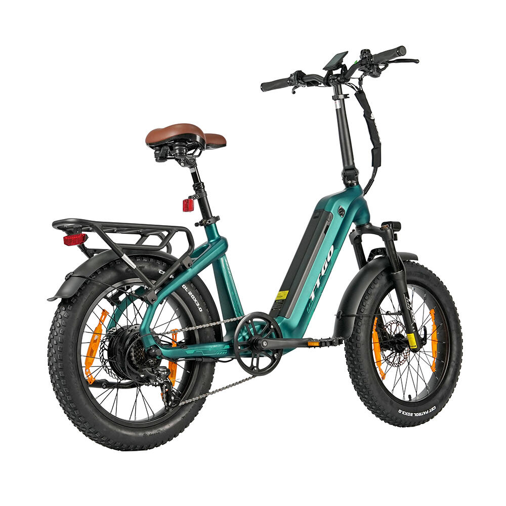 Elektrokolo TTGO F8 z uhlíkových vláken, skrytá baterie 48 V 18 Ah 4/7