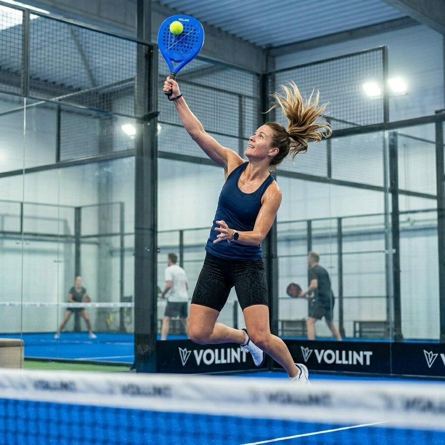 Vollint Padelschläger Erwachsene Z2 Blau – Einsteiger Kontrolle + Fehlertoleranz 3/7