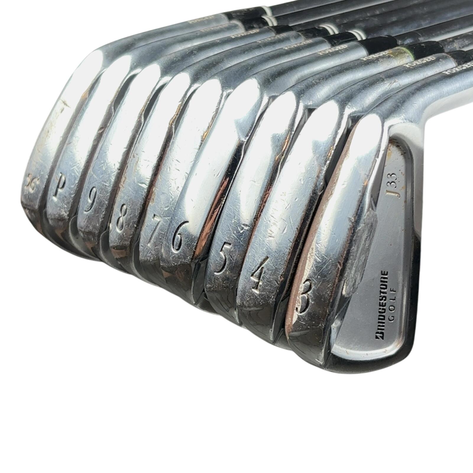 Bridgestone J33 Série de fers / 3-PW+SW / Flex Regular Acier 3/7