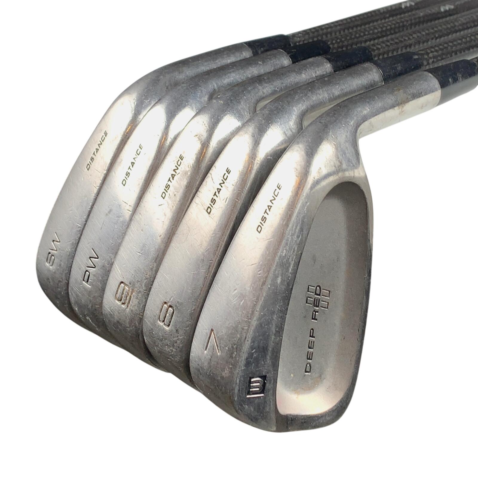 Wilson Rouge profond Série de fers / 7-PW+SW / Flex Ladies / Graphite 3/7