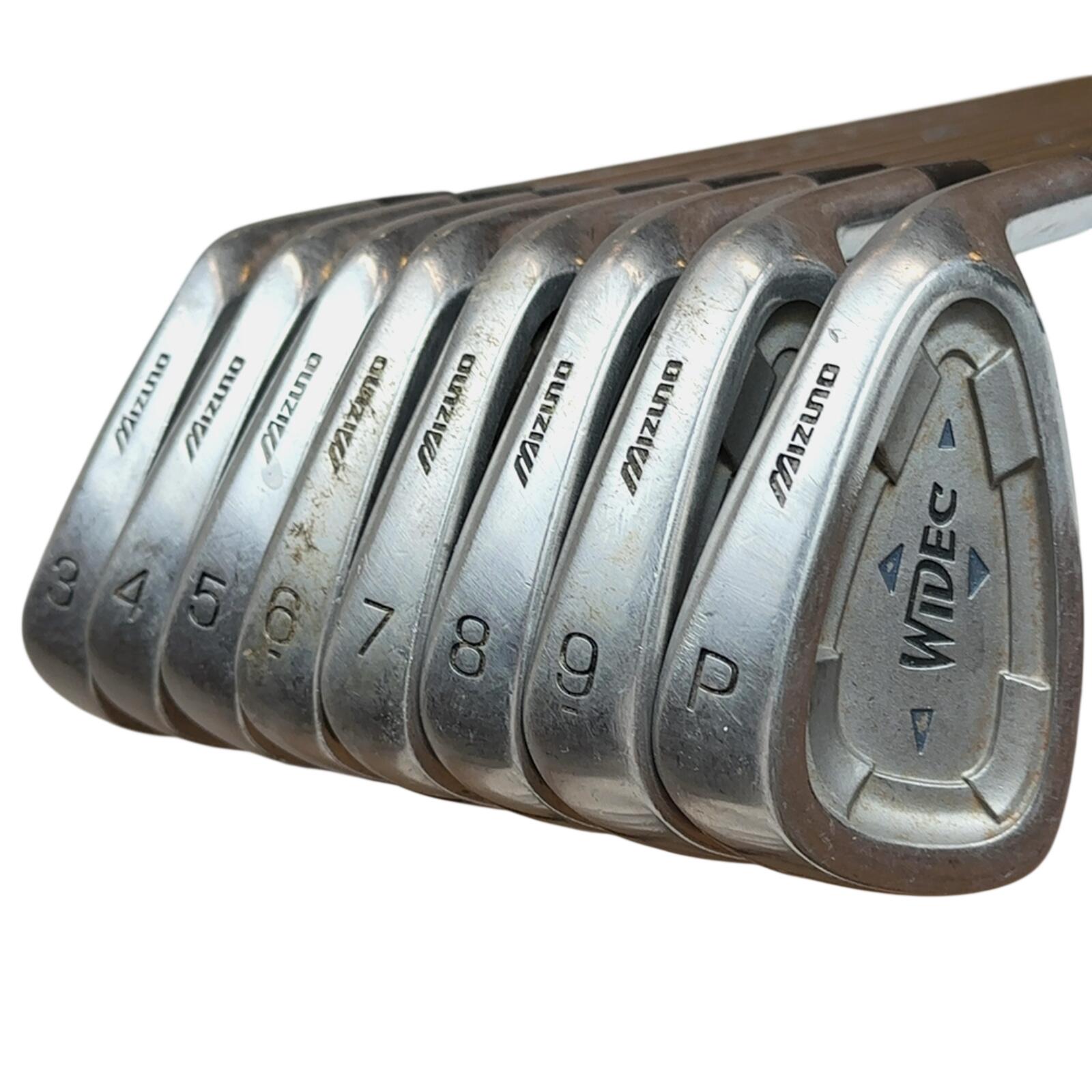 Mizuno Widec IJzerset / 3-PW / Flex Regular / Staal 3/7