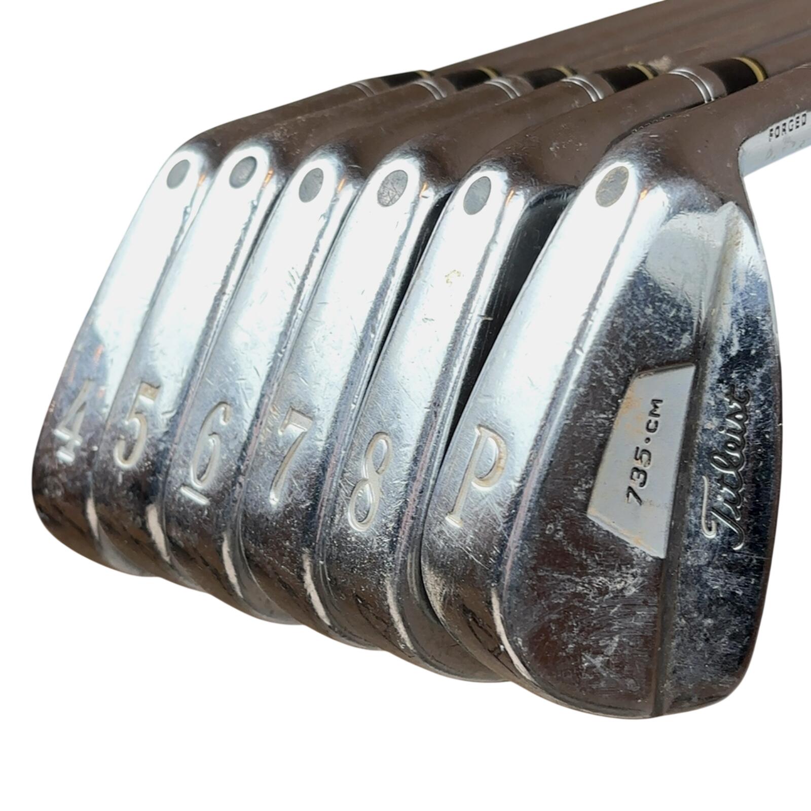 Titleist 735 CM Série de fers / 4-8i / Flex Regular / Acier 3/7