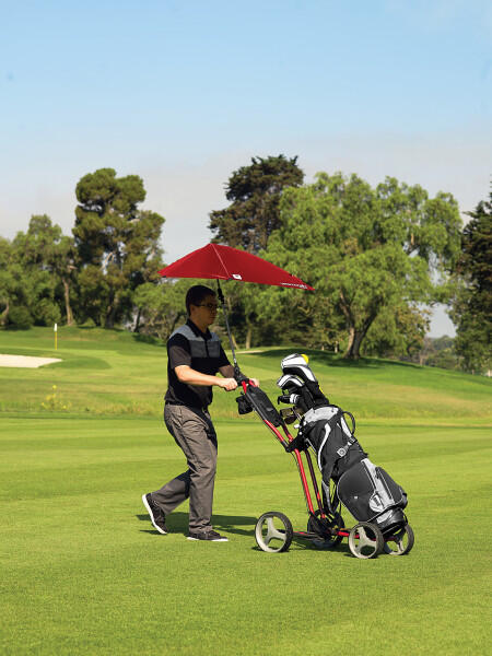 360° Schirm mit Universalklemme, kompakt, UPF 50+ - Sport-Brella 5/5