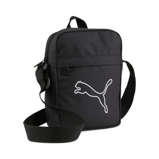 Borsa a tracolla nera portatile Puma Plus