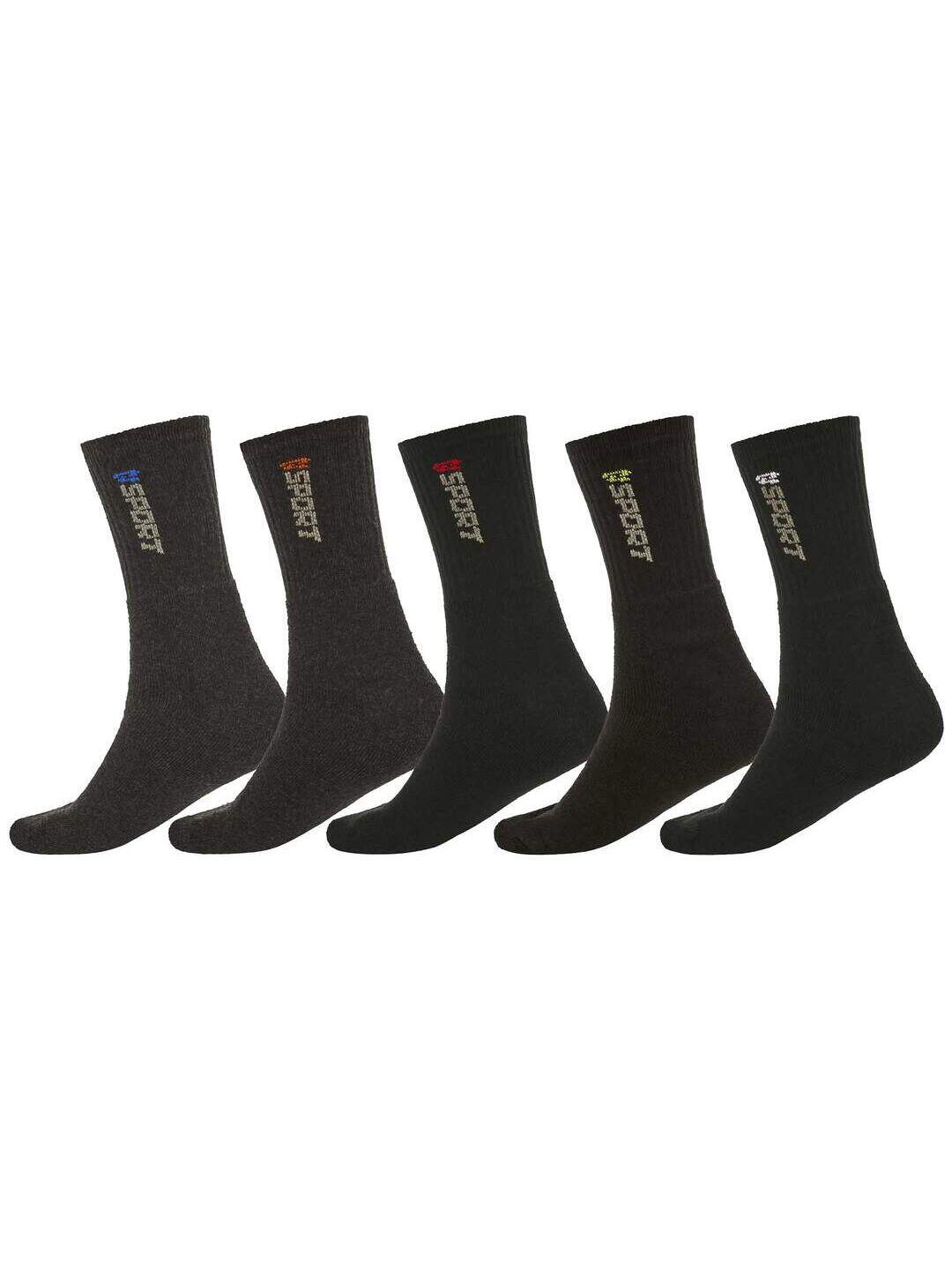 Lot de 5 Paires de Chaussettes Sport 1/1