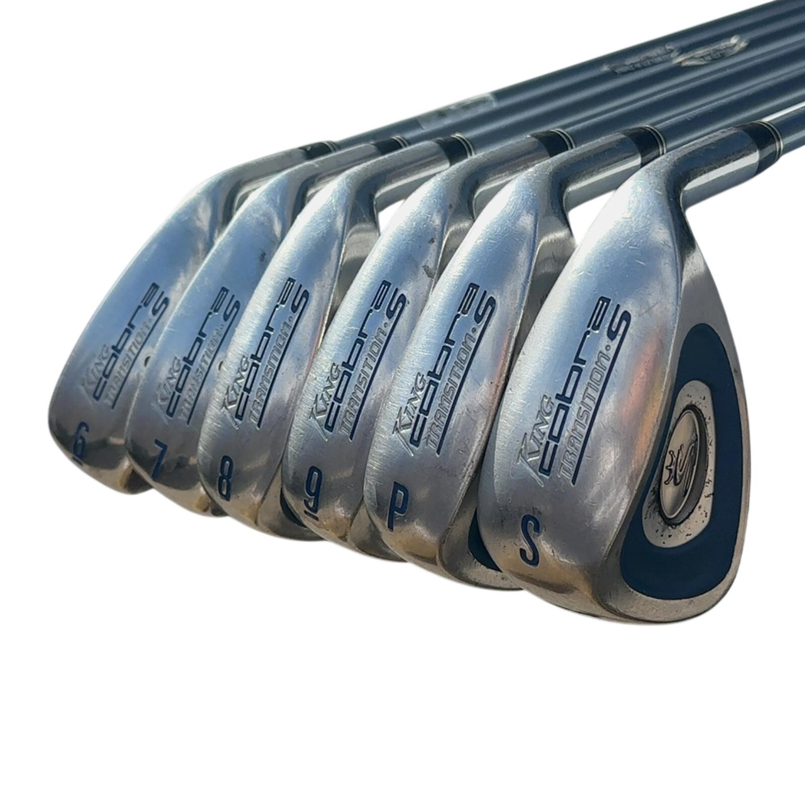 Cobra Transition S IJzerset / 6-PW+SW / Flex Ladies / Grafiet 3/7