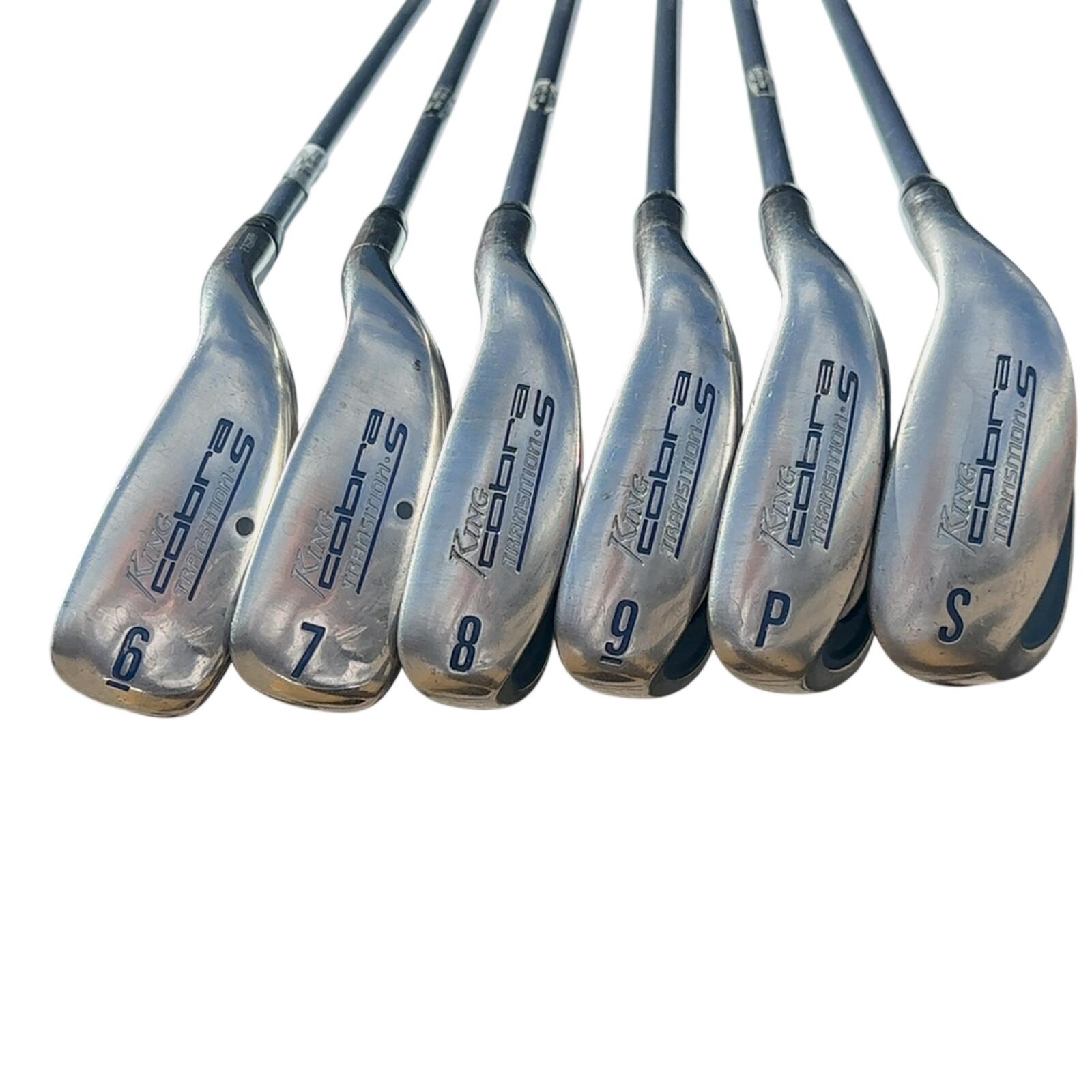 Cobra Transition S IJzerset / 6-PW+SW / Flex Ladies / Grafiet 2/7