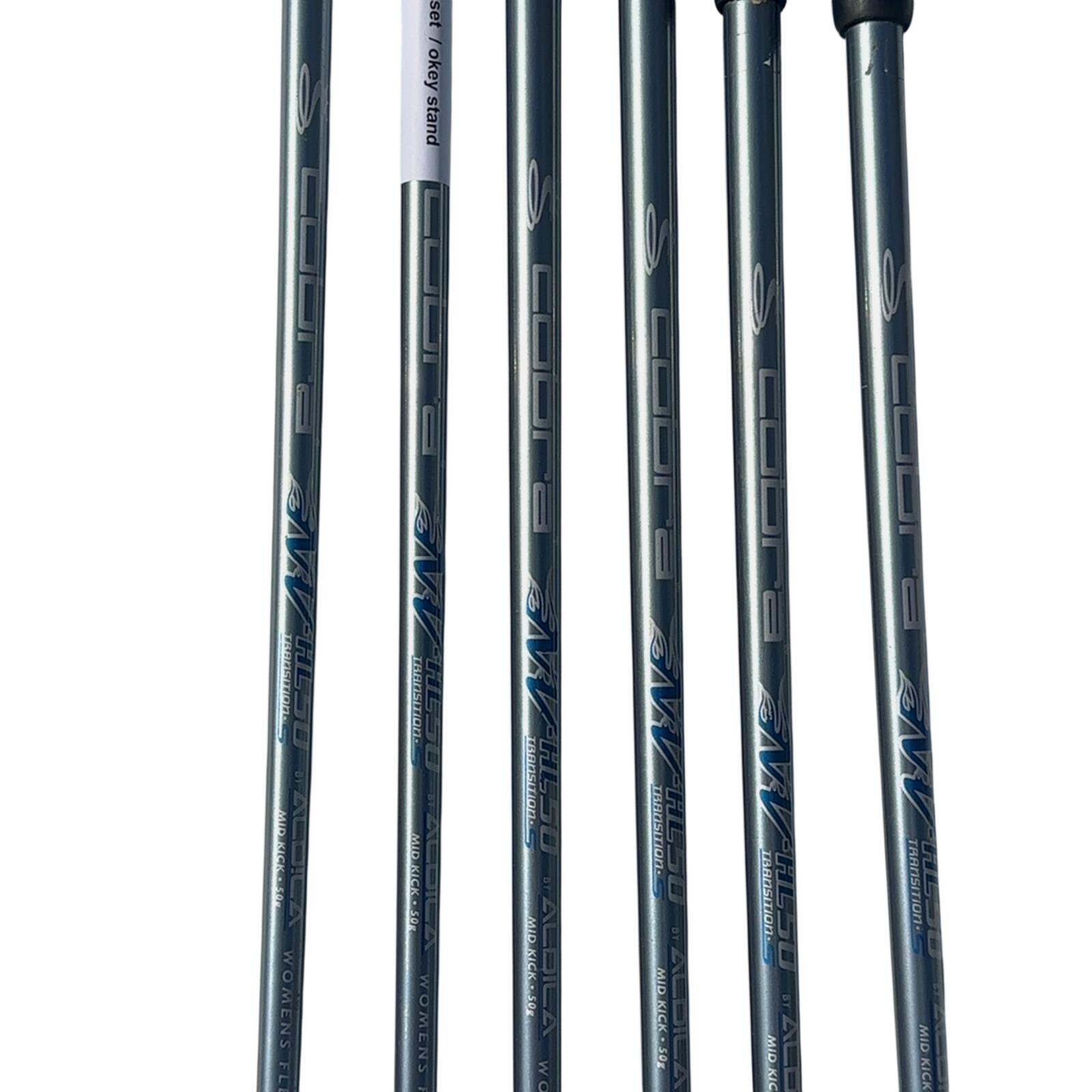Cobra Transition S IJzerset / 6-PW+SW / Flex Ladies / Grafiet 4/7