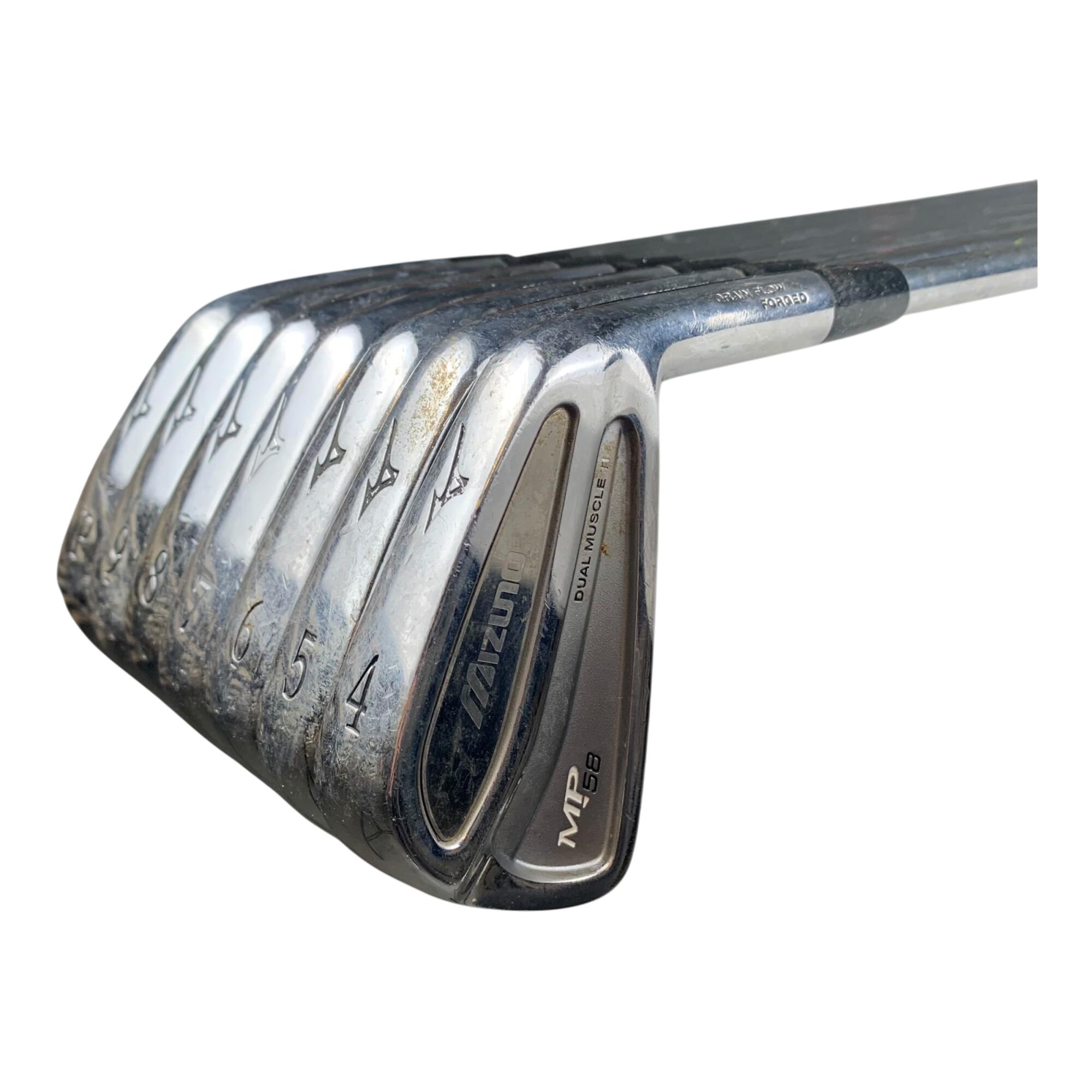 Mizuno MP-58 Série de fers / Flex Regular / 4-PW  / Acier 3/7