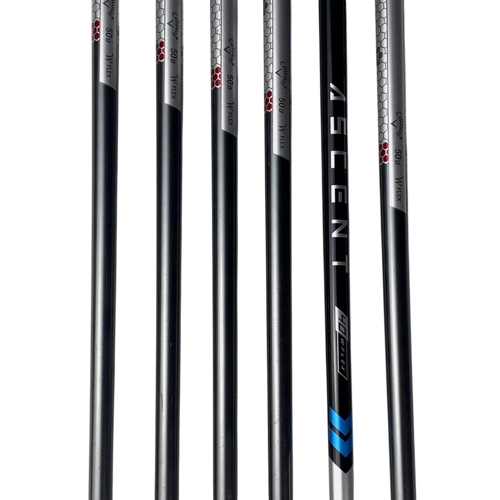 Callaway Razr X Noir Série de fers / 5-PW / Flex Ladies / Graphite 4/7