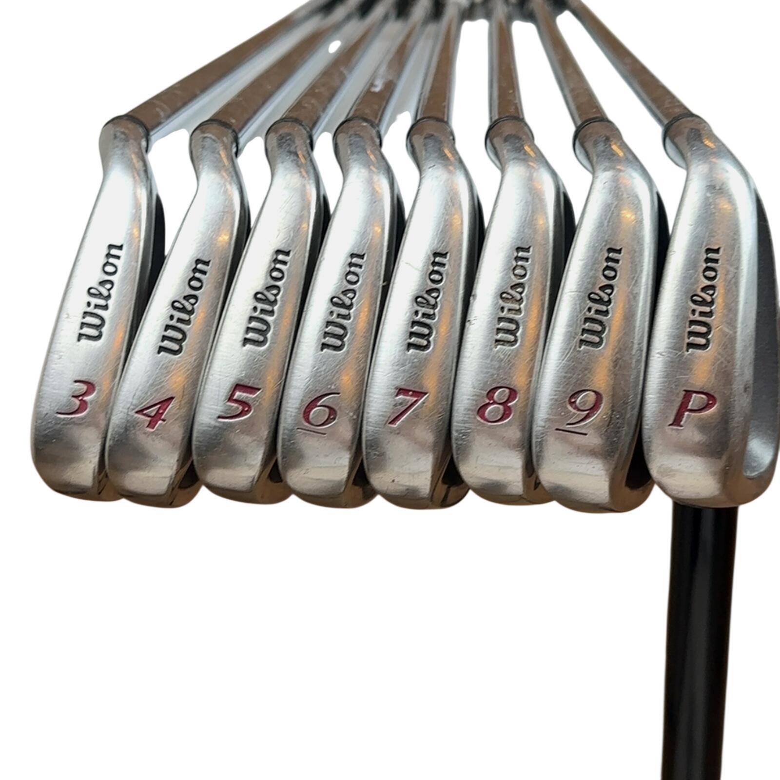 Wilson Deep Red Série de fers / 3-PW / Flex Regular / Acier 2/7